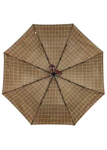 Коричнева жіноча парасоля напівавтомат Toprain (276392637)