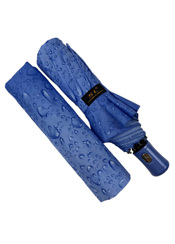 Синя жіноча парасоля напівавтомат S&L (276392683)