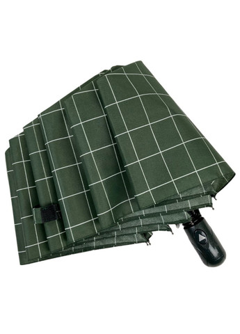 Зелёный женский зонт полуавтомат Toprain (276392603)