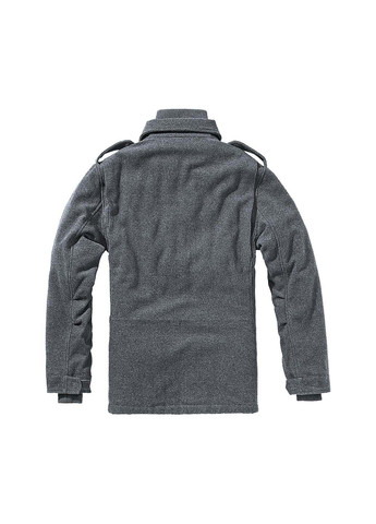 Серая демисезонная куртка m65 voyager wool jacket anthracite Brandit