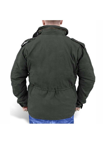 Чорна зимня куртка regiment m 65 jacket schwarz ge Surplus