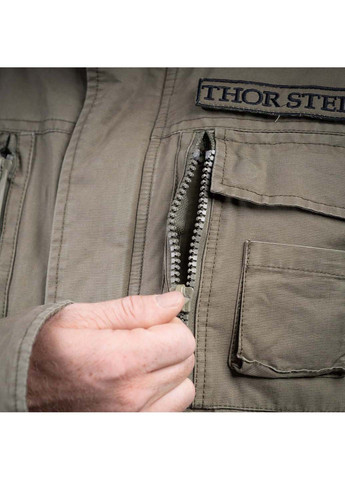 Оливковая зимняя куртка kjartan Thor Steinar