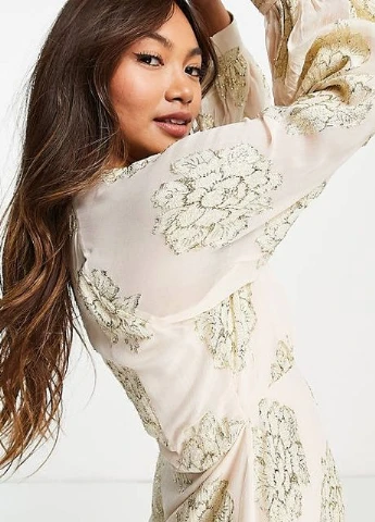 Золотий сукня Asos
