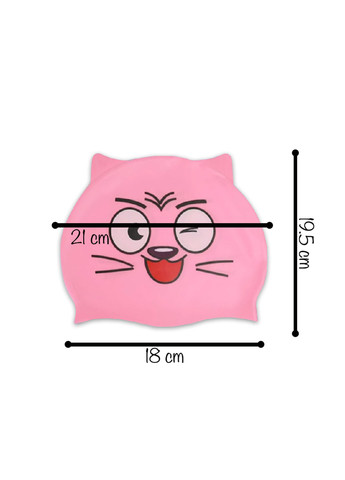 Шапочка для плавання дитяча, силіконова, універсальна No Brand (276461540)