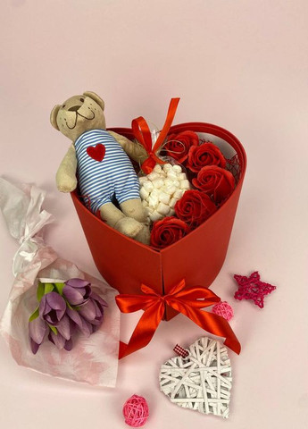 Подарунок "Love feelings" для коханої, дівчини, подруги, жінки, на день святого Валентина, 14 лютого, день народження (8-0576) Кукумбер (276530009)