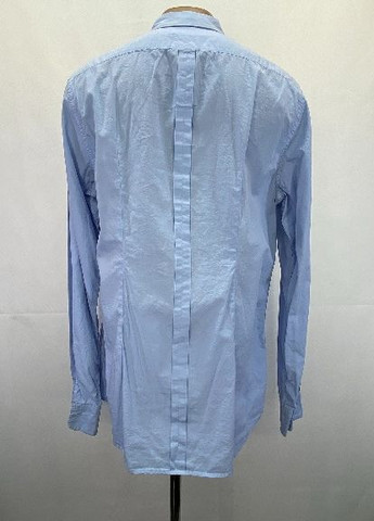 Голубой коктейльный рубашка однотонная D&G
