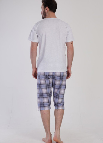 Піжама чоловіча (футболка, бриджі) Vienetta (276469118)