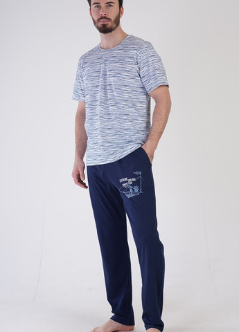 Піжама чоловіча (футболка, штани) Vienetta (276469122)