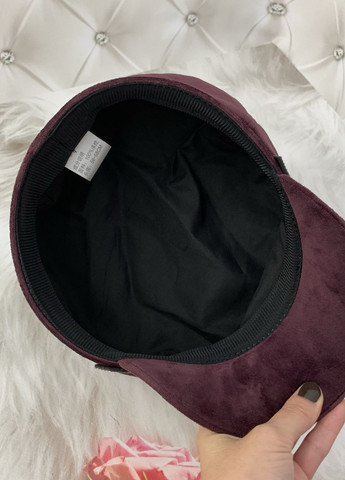 Женская кепка картуз бархатный со стразами с регулировкой размера No Brand (276525642)