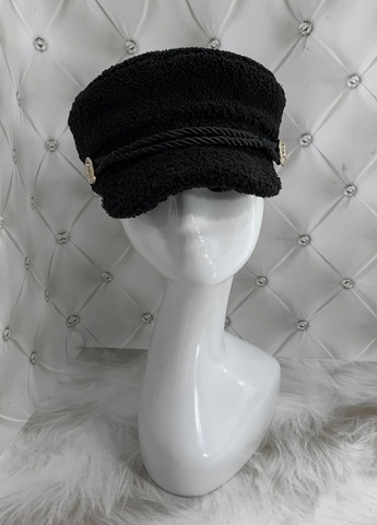Жіноча кепка картуз плюшевий з канаткою з регулюванням розміру No Brand (276525640)