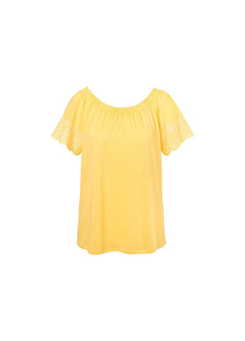 Желтая блуза Tchibo T1679221642