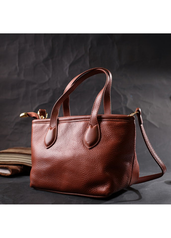 Жіноча шкіряна сумка 19х14,5х12 см Vintage (276531308)