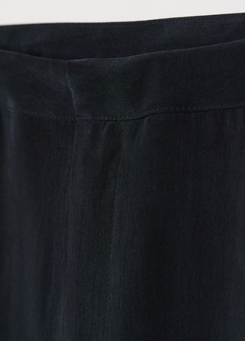 Дуже широкі штани-кюлоти Чорний Діловий Демісезон H&M (276534685)