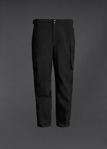 Черные повседневный зимние брюки Zara