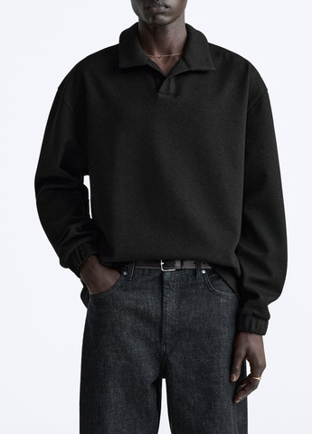 Чорний демісезонний светр Zara