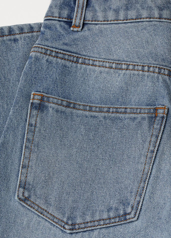 Вузькі джинси до щиколотки Світло-синій Денім Демісезон H&M - (276534641)