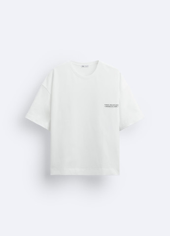 Біла футболка Zara