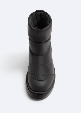 Черные зимние ботинки Zara