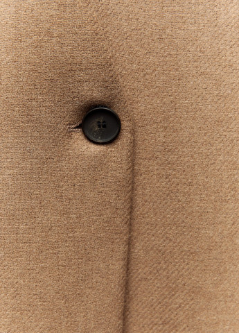 Світло-коричневе демісезонне Пальто Zara