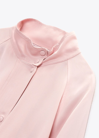 Світло-рожева демісезонна куртка Zara