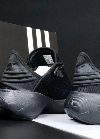 Черные демисезонные черные мужские кроссовки No Brand