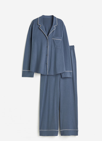 Сіро-голубий всесезон піжама H&M