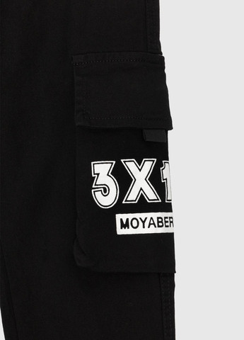 Черные повседневный демисезонные брюки Moyaberla