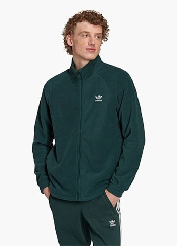Зелена демісезонна куртка куртка-піджак adidas HK7297