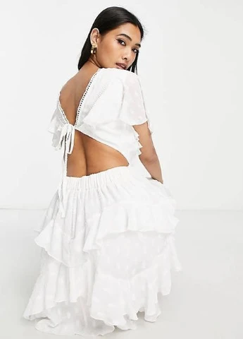Білий сукня Asos