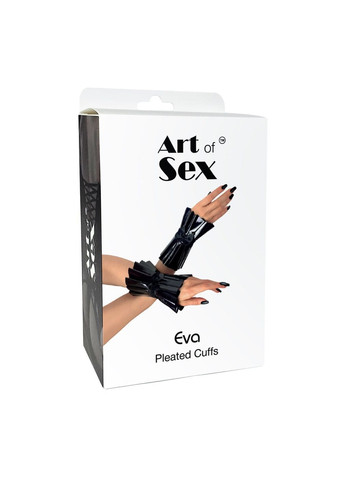 Плиссированные манжеты на руки - Eva, цвет красный Art of Sex (276717902)
