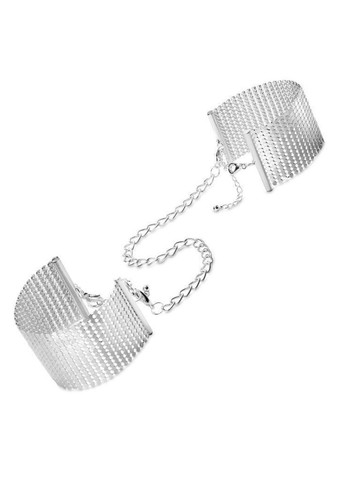 Наручники Desir Metallique Handcuffs - Silver, металеві, стильні браслети Bijoux Indiscrets (276717920)