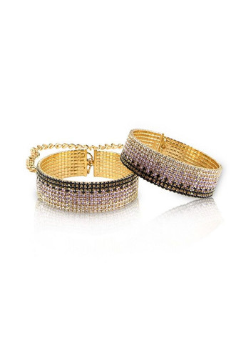 Лакшері наручники-браслети з кристалами : Diamond Cuffs, подарункове паковання RIANNE S (276717874)
