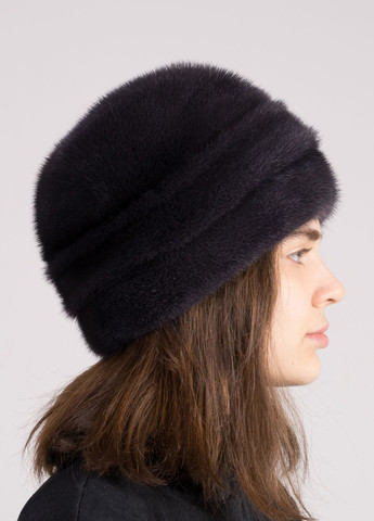 Женская зимняя норковая шапка из цельного меха Меховой Стиль шарик бусы (276774753)