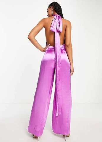 Комбинезон Asos фиолетовый