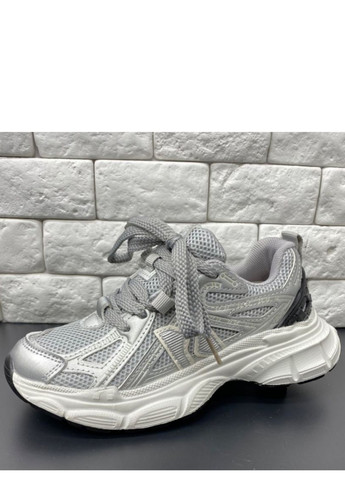 Срібні всесезонні текстильні кросівки dn11177-19 Jong Golf