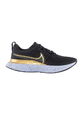 Кроссовки Женские W REACT INFINITY RUN FK 2 Nike чёрные демисезоны (276778012)