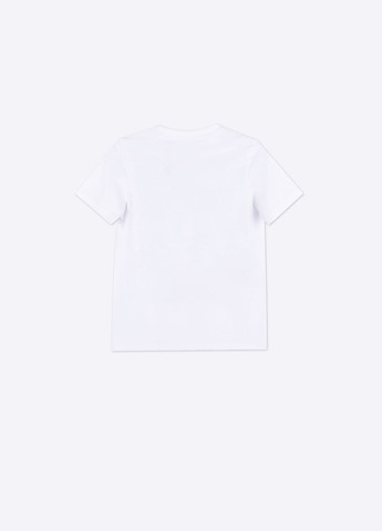 Біла демісезонна футболка Coccodrillo