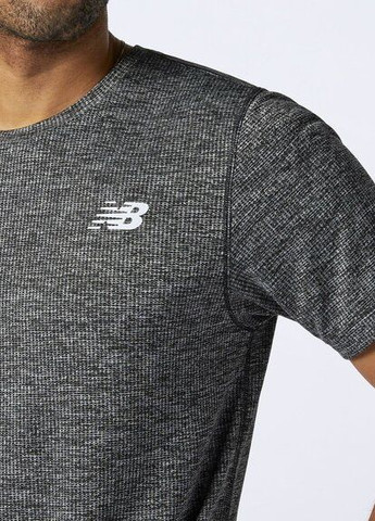 Сіра футболка з коротким рукавом New Balance