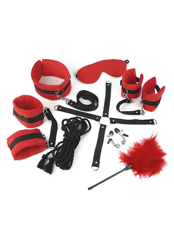 Набор БДСМ - Soft Touch BDSM Set, 9 предметов, Красный Art of Sex (276844002)