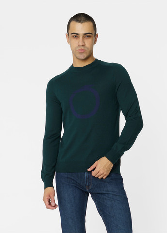 Зелений зимовий светр Trussardi