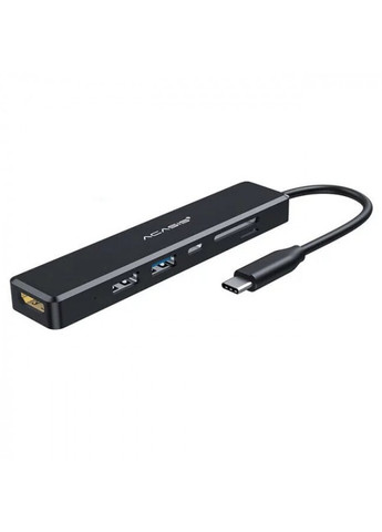 USB hub Acasis CM069 с разъемом Type-C и поддержкой быстрой зарядки 60W Lemfo (276903871)