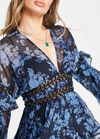 Синее платье Asos