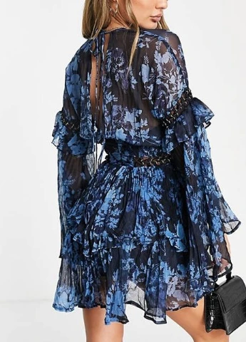Синее платье Asos
