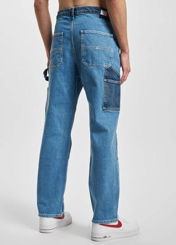 Голубые демисезонные свободные джинсы Skater Carpenter Tommy Jeans