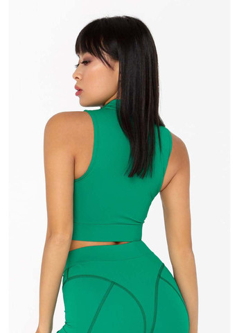 Спортивный женский топ Summer Vogue Green Designed for fitness (276907044)