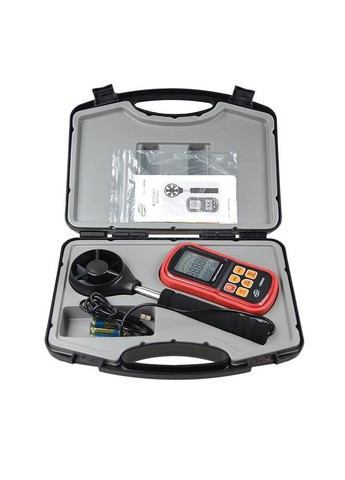 Анемометр (вимірювач потоку повітря) 0,3-45м/с, 0-45°C BENETECH (276984068)