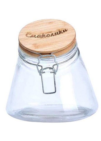 Скляна банка Cadassi "Смаколики" для сипучих продуктів S&T (276985522)