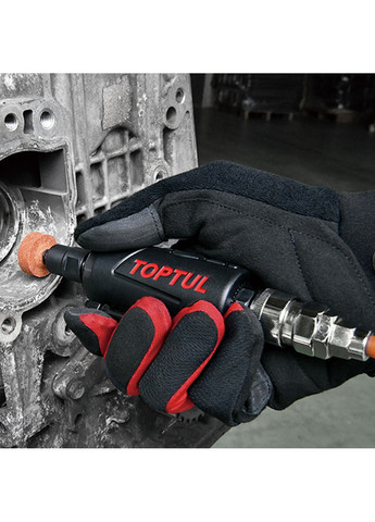 Зачисна пневматична машинка 1/4", 6мм 25000об/хв TOPTUL (276977952)