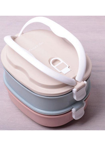 Ланч-бокс Food Box 2 емкости Kamille (276978877)