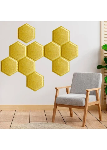 Шестиугольник декоративный самоклеящийся Sticker Wall (276978398)